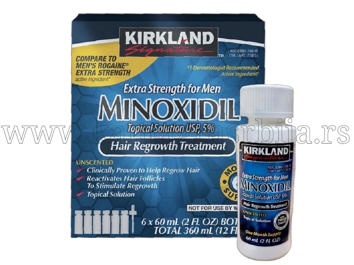 Minoxidil za rast kose i brade